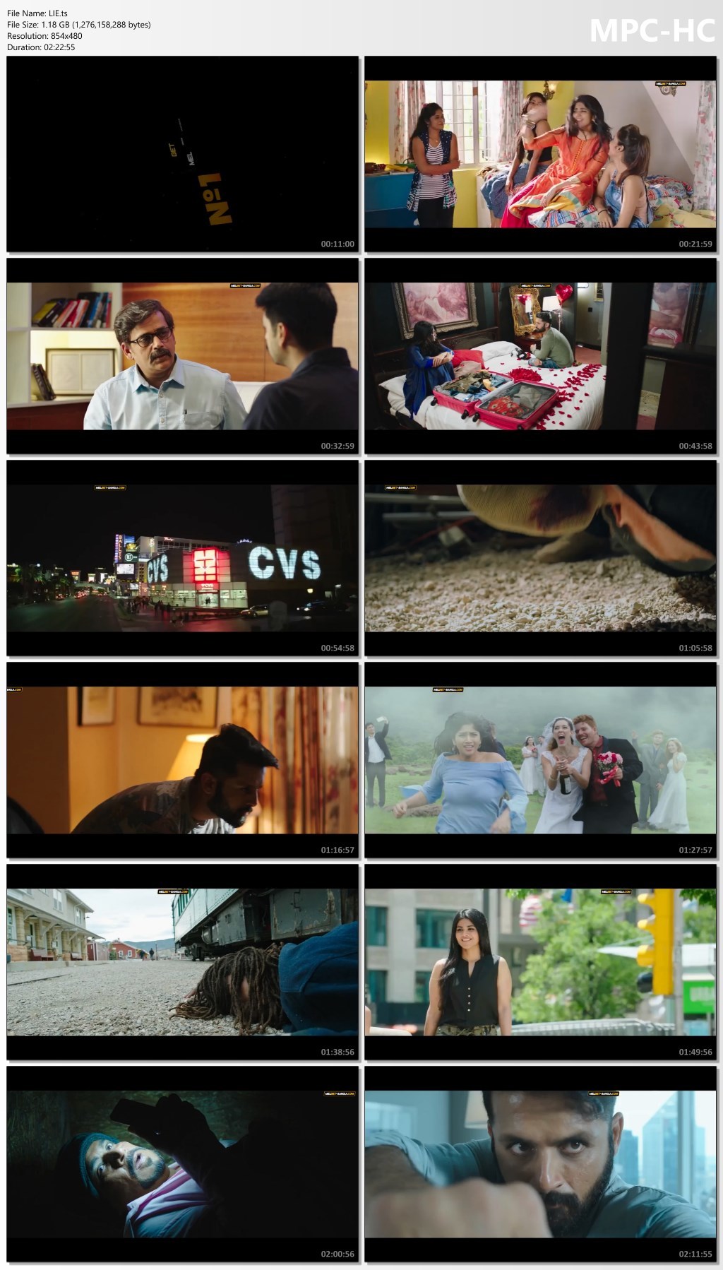 Lie 2025 Bengali Dubbed Movie 720p