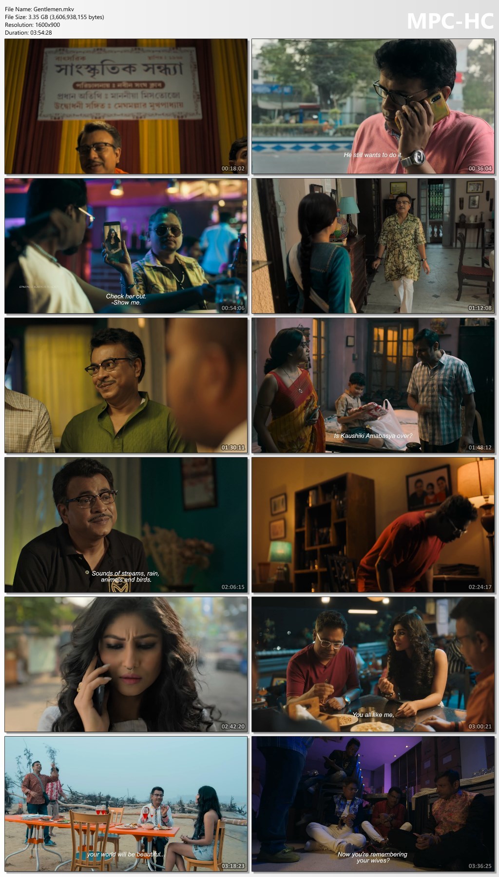 Gentlemen 2025 Bengali WEB Series 720p