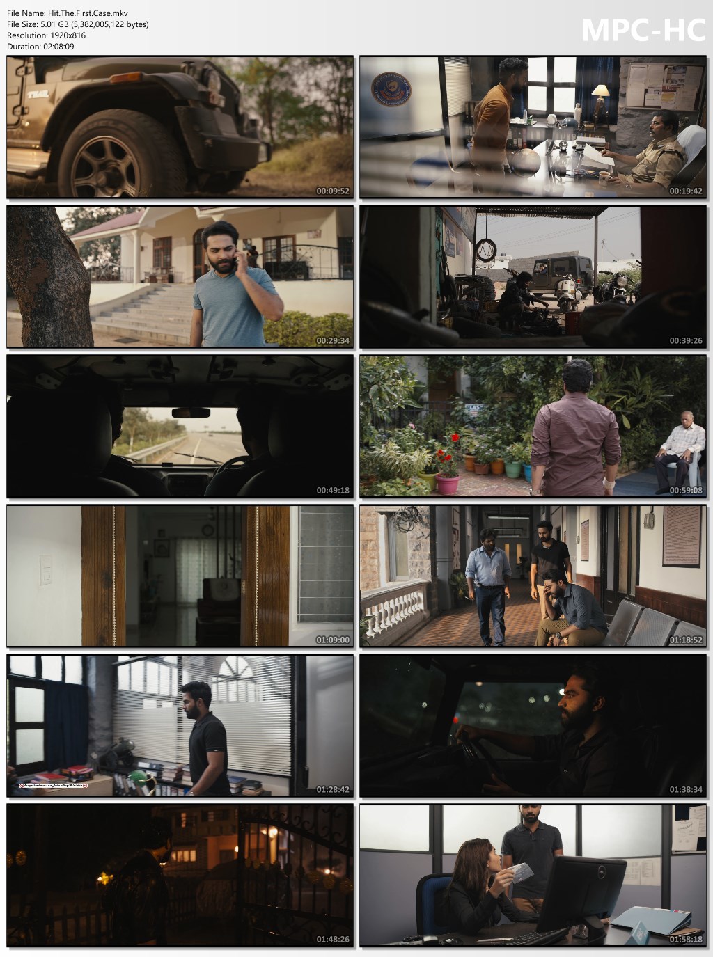 Hit The First Case 2025 Hindi Dubbed Movie ORG 720p
