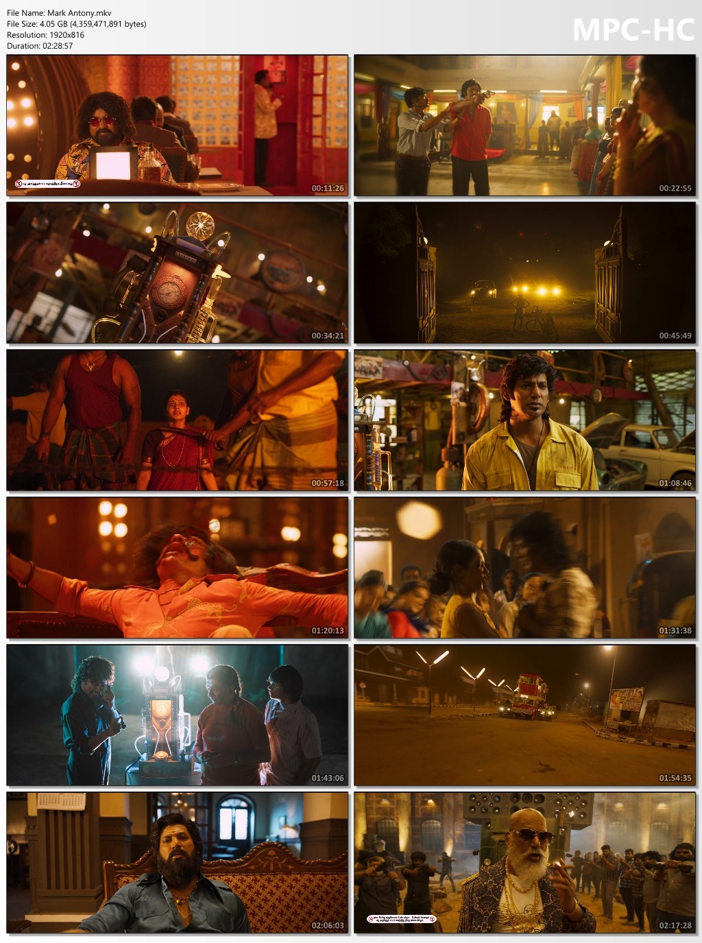 Mark Antony 2025 Hindi Dubbed Movie